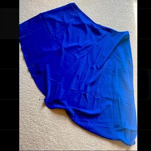 One shoulder blue shirt, never worn